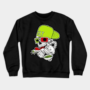 Rollin skull slt classic Miskeldesign Crewneck Sweatshirt